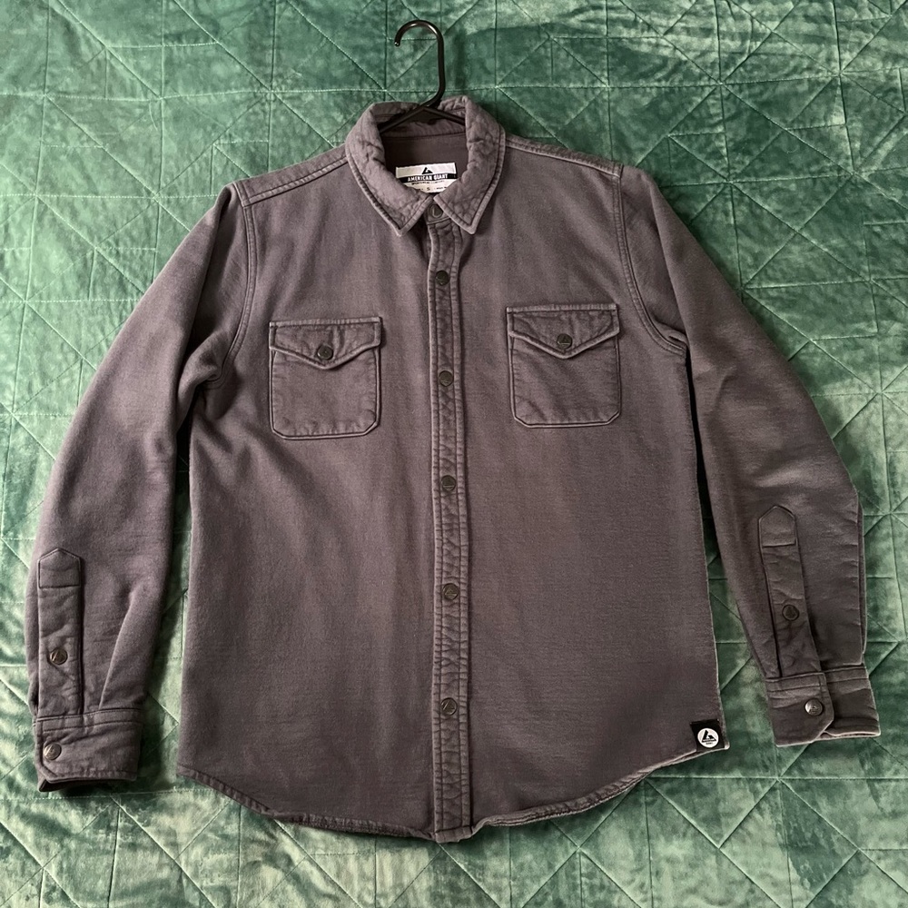 American Giant - Redwood fleece overshirt - made in the USA